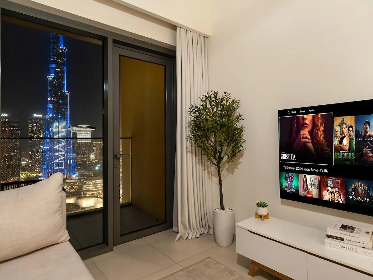 Burj Royale 3Br Full Burj Khalifa & Fountain View Apartamento Dubai Emirados Árabes Unidos