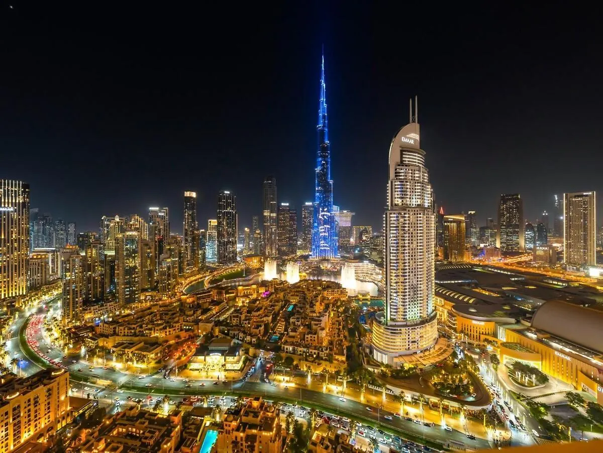 Burj Royale 3Br Full Burj Khalifa & Fountain View Apartamento Dubai